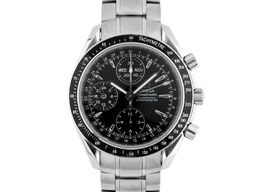 Omega Speedmaster Day Date 3220.50.00 (Onbekend (willekeurig serienummer)) - Zwart wijzerplaat 40mm Staal