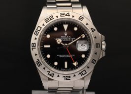 Rolex Explorer II 16550 (1987) - Black dial 40 mm Steel case