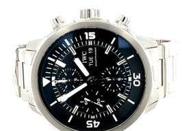 IWC Aquatimer Chronograph IW376804 (2015) - Zwart wijzerplaat 44mm Staal