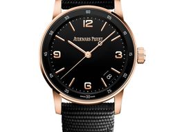 Audemars Piguet CODE 11.59 15210OR.OO.A002KB.01 (2025) - Black dial 41 mm Rose Gold case