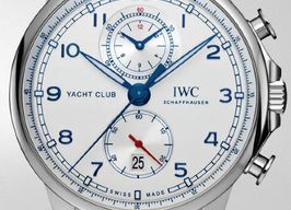 IWC Portuguese Yacht Club Chronograph IW390702 (2025) - Zilver wijzerplaat 45mm Staal