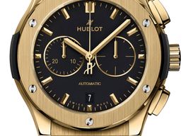 Hublot Classic Fusion Chronograph 541.VX.1130.RX (2024) - Black dial 42 mm Yellow Gold case