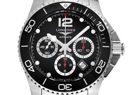 Longines HydroConquest L3.883.4.56.6 (2025) - Black dial 43 mm Steel case