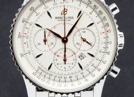Breitling Montbrillant A41370 (2012) - Silver dial 38 mm Steel case