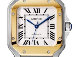 Cartier Santos W2SA0016 (2026) - Silver dial 35 mm Steel case