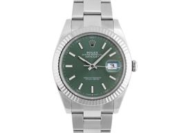 Rolex Datejust 41 126334 (2025) - Green dial 41 mm Steel case