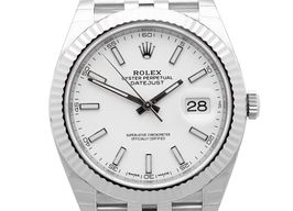 Rolex Datejust 41 126334 (2024) - White dial 41 mm Steel case