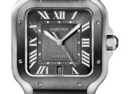 Cartier Santos WSSA0037 (2026) - Grey dial 40 mm Steel case