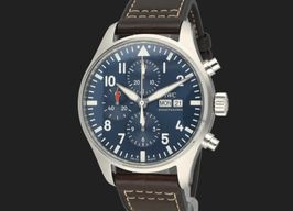 IWC Pilot Chronograph IW377714 (2018) - Blue dial 43 mm Steel case