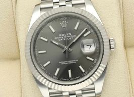 Rolex Datejust 41 126334 (2017) - Grey dial 41 mm Steel case
