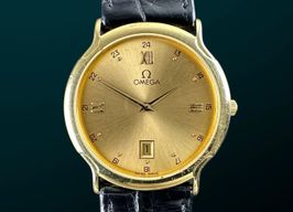 Omega Vintage 196.772 (1985) - Goud wijzerplaat 31mm Geelgoud