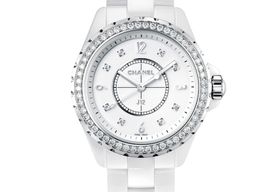 Chanel J12 H3110 (2023) - White dial 33 mm Ceramic case