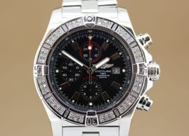 Breitling Super Avenger A13370 (2012) - Black dial 48 mm Steel case