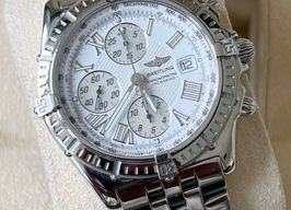 Breitling Crosswind Racing A13355 (2002) - Pearl dial 43 mm Steel case