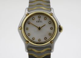Ebel Sport 1157111 (2000) - Pearl dial 23 mm Gold/Steel case