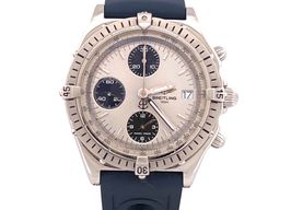 Breitling Chronomat A13048 (2003) - Silver dial 39 mm Steel case