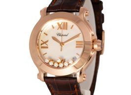 Chopard Happy Sport 277471 (2007) - Pearl dial 36 mm Rose Gold case