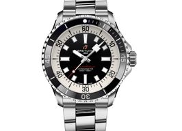 Breitling Superocean 42 A17375211B1A1 (2023) - Zwart wijzerplaat 42mm Staal