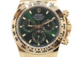 Rolex Daytona 116508 (2021) - Groen wijzerplaat 40mm Geelgoud