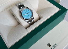 Rolex Oyster Perpetual 31 277200 (2024) - Turquoise wijzerplaat 31mm Staal