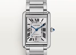 Cartier Tank WSTA0053 (2024) - Zilver wijzerplaat 31mm Staal