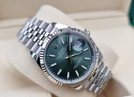 Rolex Datejust 36 126234 (2024) - Groen wijzerplaat 36mm Staal