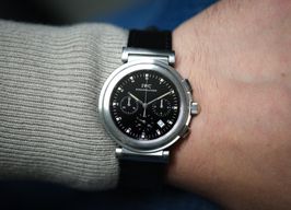 IWC Da Vinci Chronograph IW372805 (1997) - Black dial 37 mm Steel case