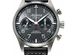 Alpina Startimer Pilot AL-860GB4S6 (2024) - Grijs wijzerplaat 44mm Staal