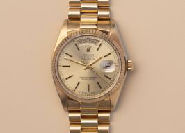 Rolex Day-Date 36 18038 (1983) - Champagne dial 36 mm Yellow Gold case