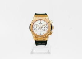 Hublot Classic Fusion Chronograph 521.OX.2611.LR (2024) - Silver dial 45 mm Rose Gold case