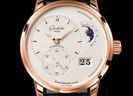 Glashütte Original PanoMaticLunar 1-90-02-45-35-61 (2024) - Zilver wijzerplaat 40mm Roségoud