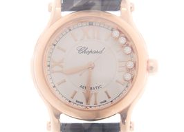 Chopard Happy Sport 274893-5011 (2023) - Silver dial 30 mm Rose Gold case