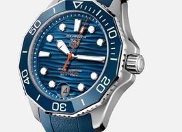 TAG Heuer Aquaracer 300M WBP5111.FT6259 (2024) - Blauw wijzerplaat 42mm Staal