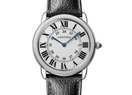 Cartier Ronde Croisière de Cartier WSRN0029 (2024) - Zilver wijzerplaat 36mm Staal