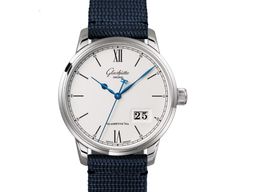 Glashütte Original Senator Excellence 1-36-03-01-02-64 (2023) - Wit wijzerplaat 40mm Staal