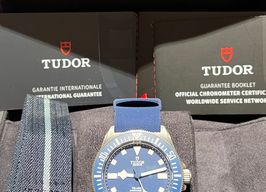 Tudor Pelagos 25707B/21 (2021) - Blauw wijzerplaat 42mm Titanium