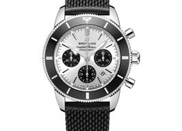 Breitling Superocean Heritage II Chronograph AB0162121G1S1 (2025) - Silver dial 44 mm Steel case