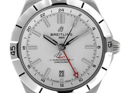 Breitling Chronomat GMT A32398101A1A1 (2023) - White dial 40 mm Steel case