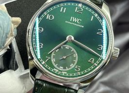 IWC Portuguese IW358310 (2024) - Groen wijzerplaat 40mm Staal