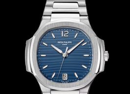 Patek Philippe Nautilus 7118/1A-001 (2020) - Blauw wijzerplaat 35mm Staal