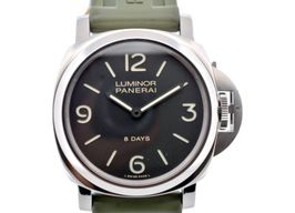 Panerai Luminor Base 8 Days PAM00560 (1999) - Black dial 44 mm Steel case