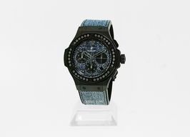 Hublot Big Bang Jeans 301.QX.2740.NR.JEANS16 (2024) - Blauw wijzerplaat 44mm Carbon