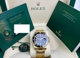 Rolex Submariner Date 126618LN (2022) - Zwart wijzerplaat 41mm Geelgoud