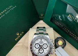 Rolex Daytona 126500LN (2024) - Wit wijzerplaat 40mm Staal