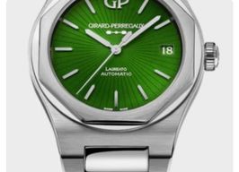 Girard-Perregaux Laureato 81010-11-433-11A (2023) - Groen wijzerplaat 42mm Staal