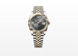 Rolex Datejust 41 126333 (2019) - Grey dial 41 mm Gold/Steel case