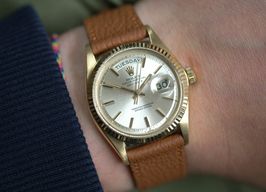 Rolex Day-Date 1803 (1966) - Silver dial 36 mm Yellow Gold case