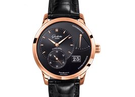 Glashütte Original PanoReserve 1-65-01-29-15-61 (2023) - Black dial 40 mm Rose Gold case