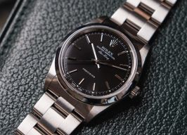 Rolex Air-King 14000 (1999) - Black dial 34 mm Steel case
