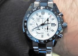 Grand Seiko Sport Collection SBGC221 (2023) - Wit wijzerplaat Onbekend Titanium